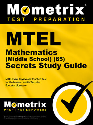 cover image of MTEL Mathematics (Middle School) (65) Secrets Study Guide